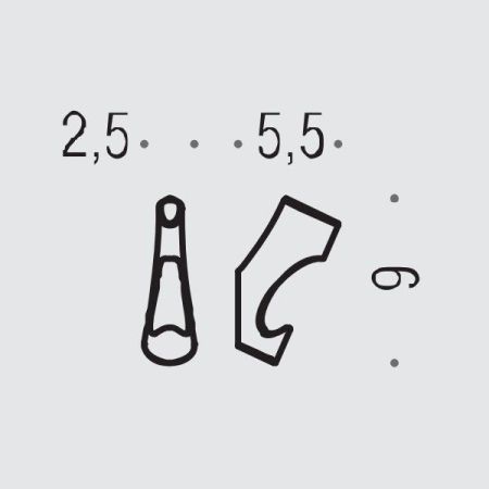 Colombo Land Крючок в хроме, цвет: хром