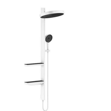Душевая стойка, Hansgrohe, Rainfinity, верхний душ-есть, форма верхнего душа-круглая, размер верхнего душа-360, держатель верхнего душа-есть, количество режимов верхнего душа-1, тип струи верхнего душа-PowderRain, размер штанги, мм-1400, ручной душ-есть,  Душевая стойка, Hansgrohe, Rainfinity, верхний душ-есть, форма верхнего душа-круглая, размер верхнего душа-360, держатель верхнего душа-есть, количество режимов верхнего душа-1, тип струи верхнего душа-PowderRain, размер штанги, мм-1400, ручной душ-есть,
