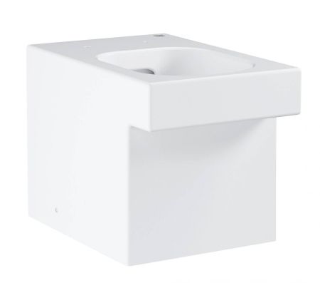 Унитаз GROHE Cube Ceramic напольный приставной, безободковый, альпин-белый (3948500H)