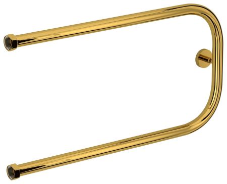 Полотенцесушитель водяной "П-обр.+" 320х650 Н. Г. 1" (Золото), артикул 03-4003-3265