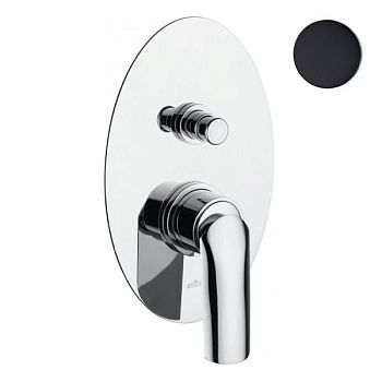 Смеситель для душа встраиваемый Webert Aria AI860101560, черный