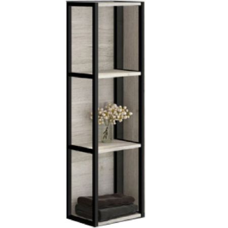 Шкаф полупенал Comforty Дюссельдорф 35М 4148024 подвесной Дуб дымчатый, артикул 4148024