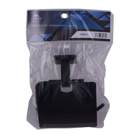 Держатель для туалетной бумаги FASHUN A2603-7, чёрный