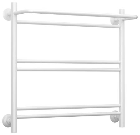 Полотенцесушитель водяной СТИЛЬЕ "Версия-Н1" 600х600 (Полка+1+2+2) П 16 (Белый)