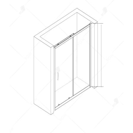 Душевая дверь RGW CL-14 (1100, Прозрачное), артикул 32091411-11