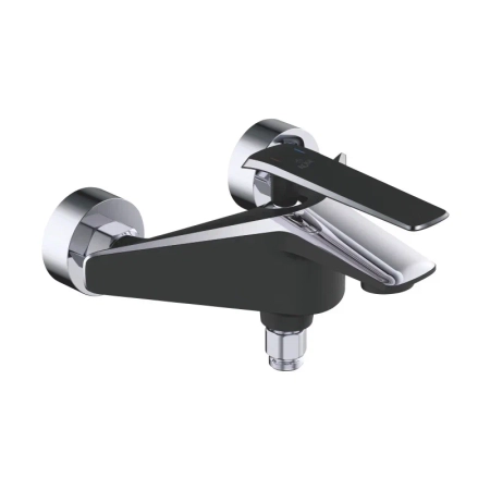 Смеситель для ванны Rose R1302H, черный, артикул R1302H