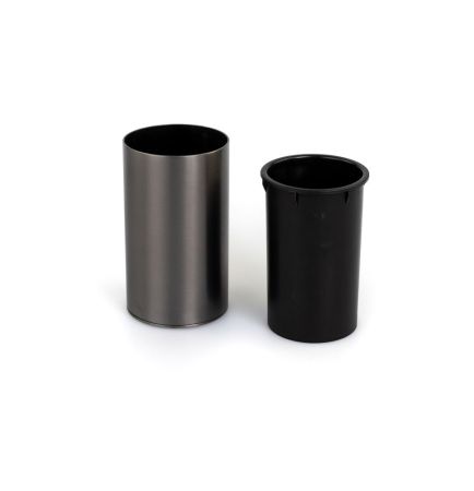 Stil Haus Hashi, настенный металлический стакан, цвет оружейная сталь, артикул HS10M(61)