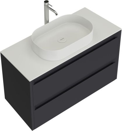 Тумба под раковину Allen Brau Fantasy 120 1.11005.AM 2.0 антрацит матовый, артикул 1.11005.AM 2.0