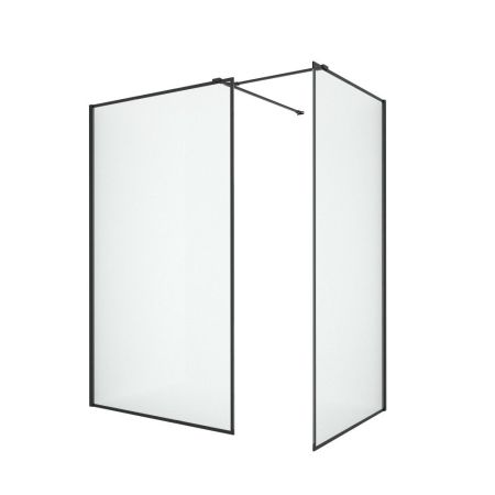 Душевое ограждение NEW TRENDY NEW MODUS BLACK 170x120x200 EXK-0127 (черный), артикул EXK-0127