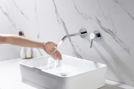 Смеситель для раковины Allen Brau Priority 5.31A03-00 (с внутренней частью) хром, артикул 5.31A03-00