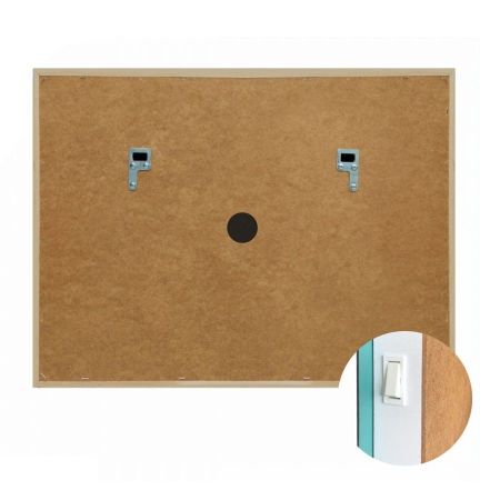 Зеркало Maretti Aria AR147050P16EL 70x50 см, артикул AR147050P16EL