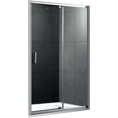 Душевая дверь в нишу Gemy Sunny Bay 110х190 профиль Хром стекло прозрачное, артикул S28191C