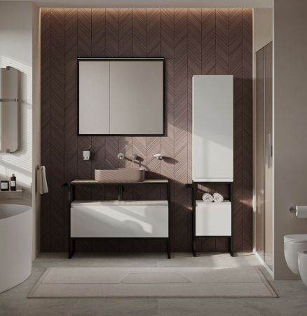 Шкаф-пенал Allen Brau Priority 40 1.31005.WM R белый матовый, артикул 1.31005.WM