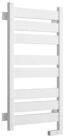 Полотенцесушитель электрический "ЦЕНТУРИОН 2.0" 800х400 / МЭМ правый (Матовый БЕЛЫЙ)