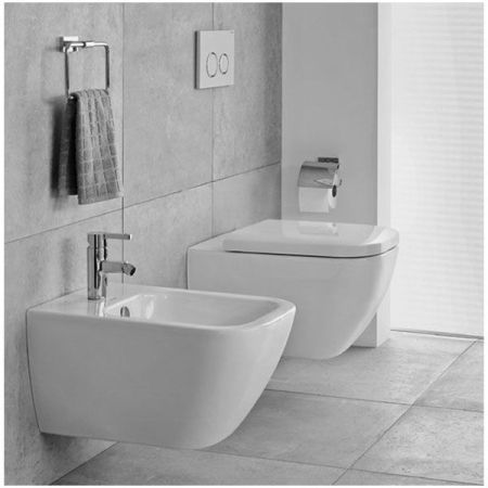Биде Duravit Happy D 2 2258150000 подвесное Белое, артикул 2258150000