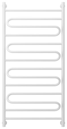 Полотенцесушитель водяной "ЭЛЕГИЯ+" 1200х600 (БЕЛЫЙ), артикул 12-0205-1260