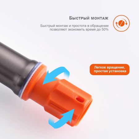 Смеситель для раковины высокий Prohanss P35.15.09, графит