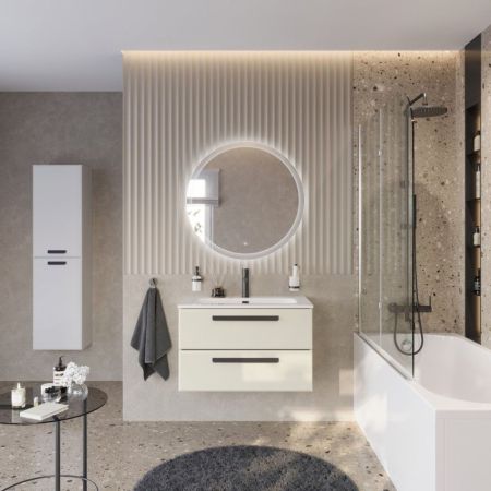 ECO-CER-N База под раковину подвесная с двумя выкатными ящиками, Фисташковый Софт, 1200x457x500, ECO-CER-N-1200-2C-SO-PS-P, артикул ECO-CER-N-1200-2C-SO-PS-P