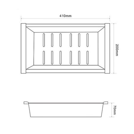 Коландер ZorG Master ZM 03 Нержавеющая сталь, артикул ZM 03