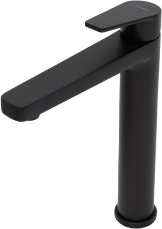 Смеситель для раковины Allen Brau Eclipse 5.E1002-31 (с донным клапаном) черный матовый, артикул 5.E1002-31