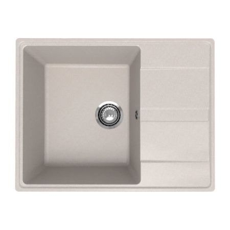 Кухонная мойка Ulgran Quartz Prima 650-10, песок, артикул Prima 650-10