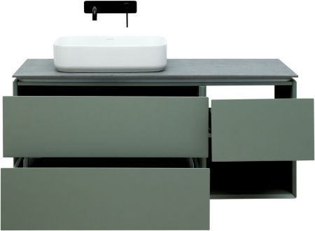 Тумба под раковину Allen Brau Infinity 120 1.21005.CGM L олива матовый, артикул 1.21005.CGM