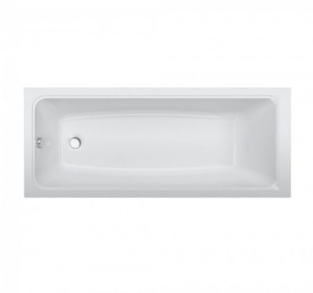 Комплект акриловой ванны со шторкой AM.PM Gem 170x70 W90ASET-170W90BS80CT без гидромассажа