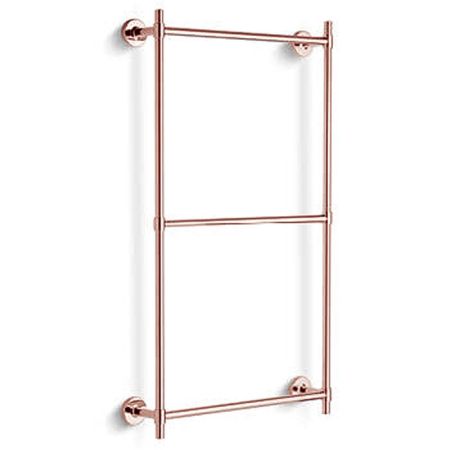 Bertocci Cinquecento Полотенцедержатель тройной 60х60 см, цвет: розовое золото