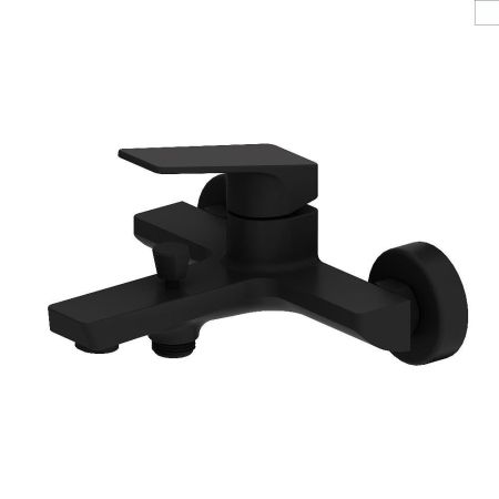 401000300 Merkur смеситель для ванны - душа, чёрный, артикул 401000300