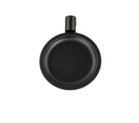 Stil Haus Hashi, настенная металлическая мыльница, цвет чёрный матовый, артикул HS09M(23)