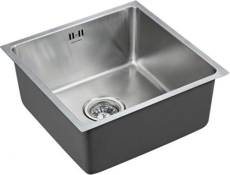 Кухонная мойка Paulmark Lassan 44 PM904444-BS Брашированная сталь