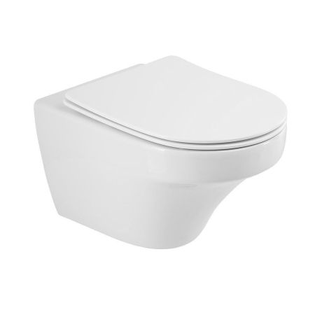 Унитаз подвесной безободковый CEZARES DUET-TOR, артикул CZR-2462-TH-TOR