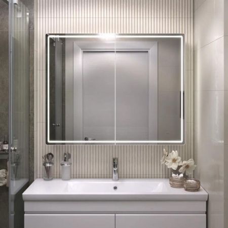 Зеркальный шкаф VIGO Geometry 222, 100 см, артикул 222