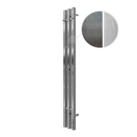 Полотенцесушитель электрический Terminus Стойка TRES проф 120, сатин, артикул 4670078563378