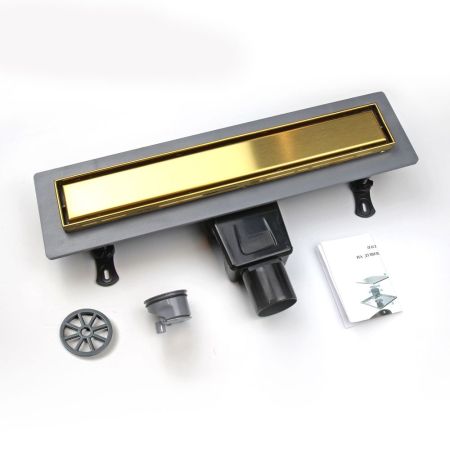 Душевой лоток Drain Leo-31Gb (400), артикул 60213140-06