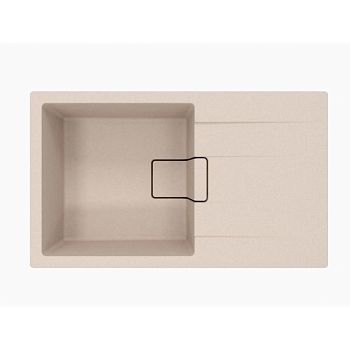 Кухонная мойка Florentina РИВЬЕРА 20.485.D0860.104, бежевый