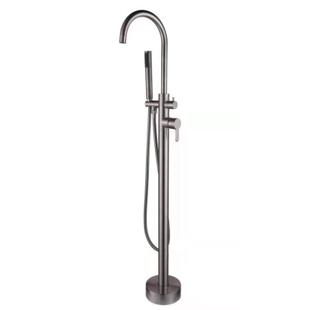 Смеситель для ванны напольный Savol S-SUS8801, сатин, артикул S-SUS8801