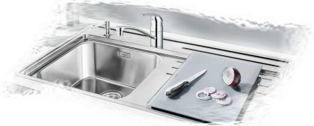 Смеситель для кухни  GROHE EUROECO 32750000 (хром, L-22,6 H-10,9), шт, артикул 32750000