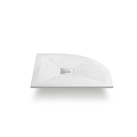 Поддон для душа из искусственного камня  VST-4SQ8080W, 800*800*25, белый матовый, артикул VST-4SQ8080W