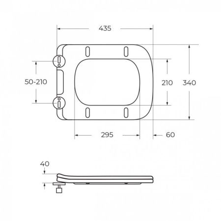 NEON Унитаз-моноблок с сиденьем дюропласт soft close, P-trap BB8617CPR-MN/SC, артикул BB8617CPR-MN/SC