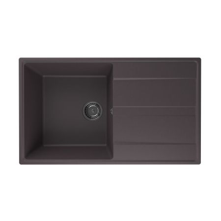 Кухонная мойка Ulgran Quartz Prima 850-06, трюфель, артикул Prima 850-06