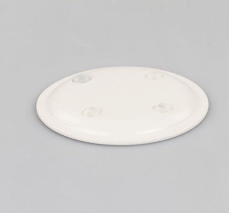 Stil Haus Hashi, настольная металлическая мыльница, цвет белый матовый, артикул HS09AP(24)