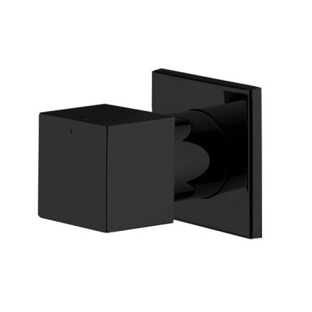 Fima Carlo Frattini Zeta Переключатель поток на 2 источника, цвет: чёрный матовый, артикул F3963N2NS