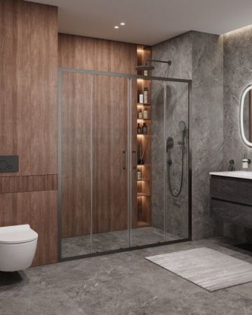 MOLVENO-BF-2-170-C-GM-IV Душевая дверь, артикул MOLVENO-BF-2-170-C-GM-IV