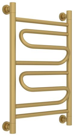 Полотенцесушитель водяной "ЭЛЕГИЯ+" 600х400 (Матовое ЗОЛОТО), артикул 032-0205-6040