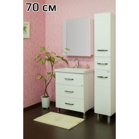 Шкаф пенал Sanflor Анкона 35 L С0000002157 Белый Шкаф пенал Sanflor Анкона 35 L С0000002157 Белый