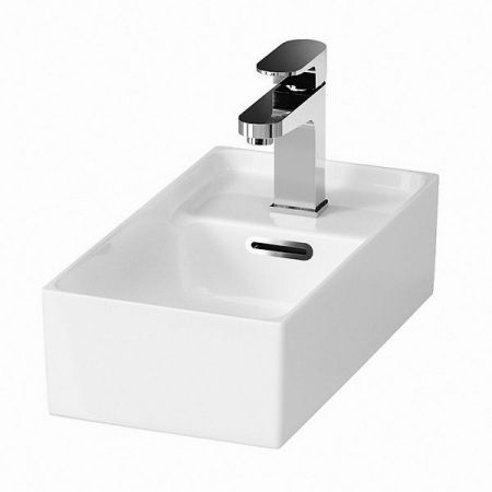 Тумба с раковиной Comforty Асти 40 00-00000831 подвесная Дуб дымчатый, артикул 00-00000831