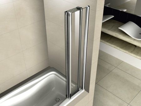 Душевая шторка на ванну CEZARES PRATICO-V-5, артикул PRATICO-V-5-120/140-P-Cr-L