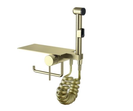 Гигиенический душ со смесителем Bronze de Luxe SCANDI 708/1BR, бронза, артикул 708/1BR