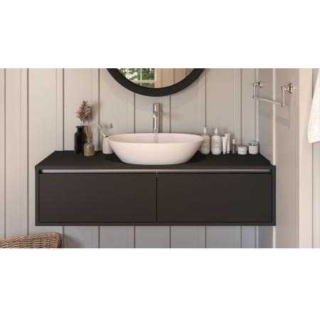 Умывальник WHITECROSS Amazon 60x35 (белый мат) иск. камень, артикул 0712.060035.200